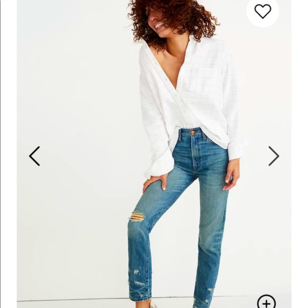 Madewell Rivet & Thread Rigid Skinny Jeans